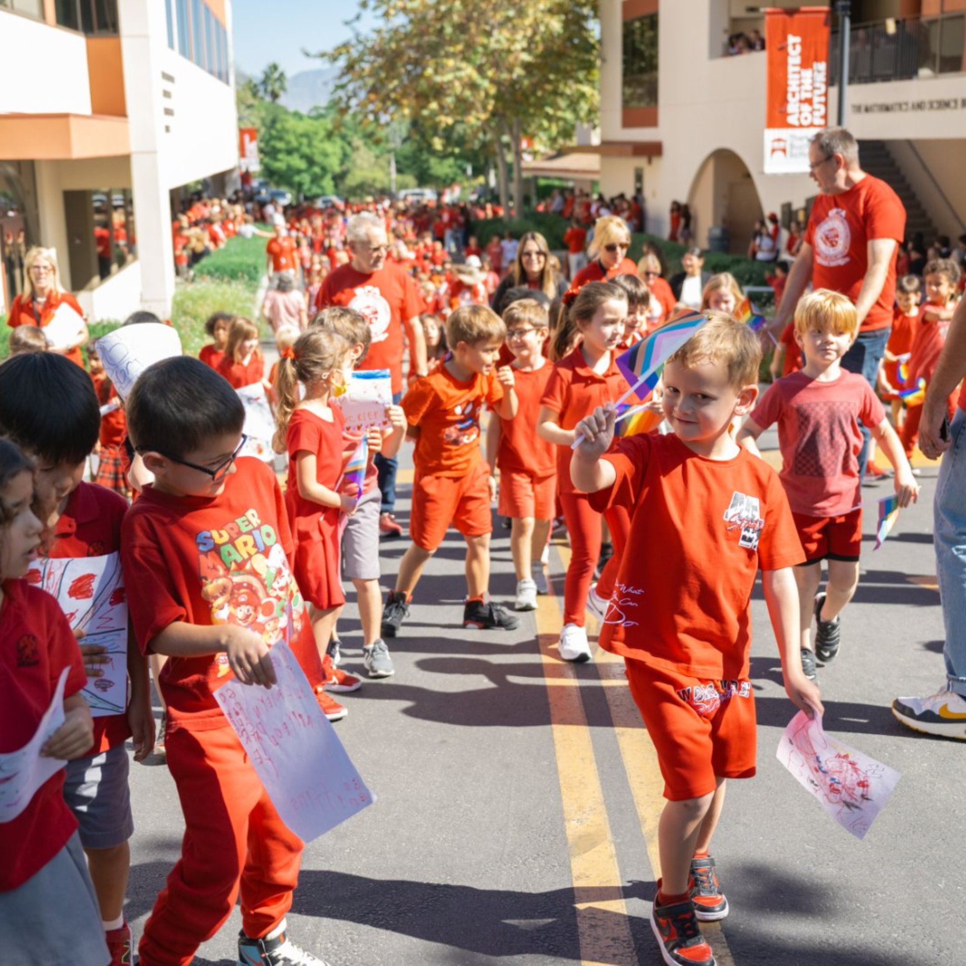 “There are so many different activities, experiences, and clubs at Buckley where you can find friends.” Quote from student